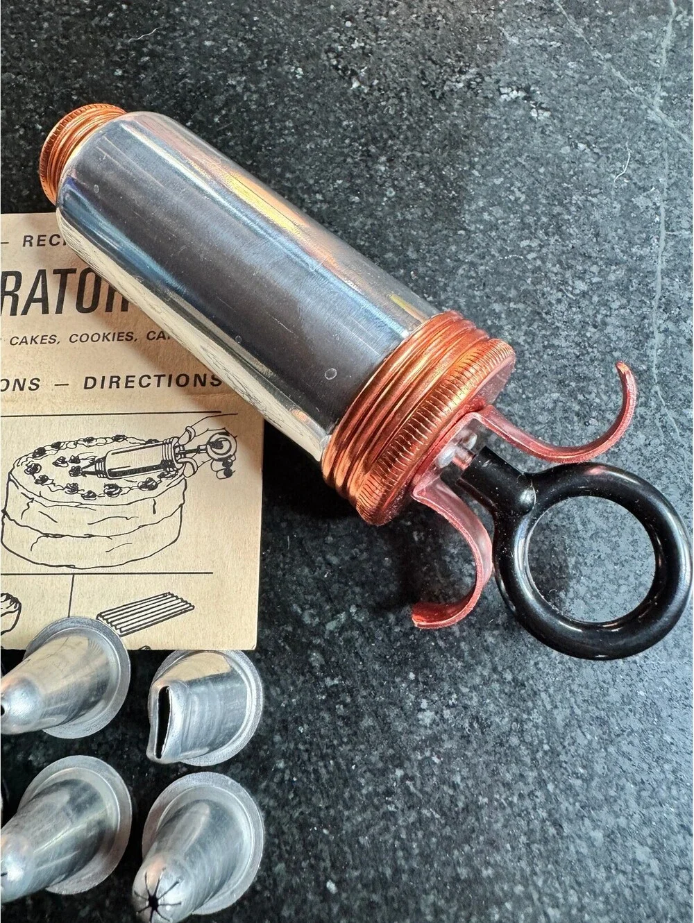 Vintage Mirro Decorator Kit Complete (Model M-0360) 1950s/60s